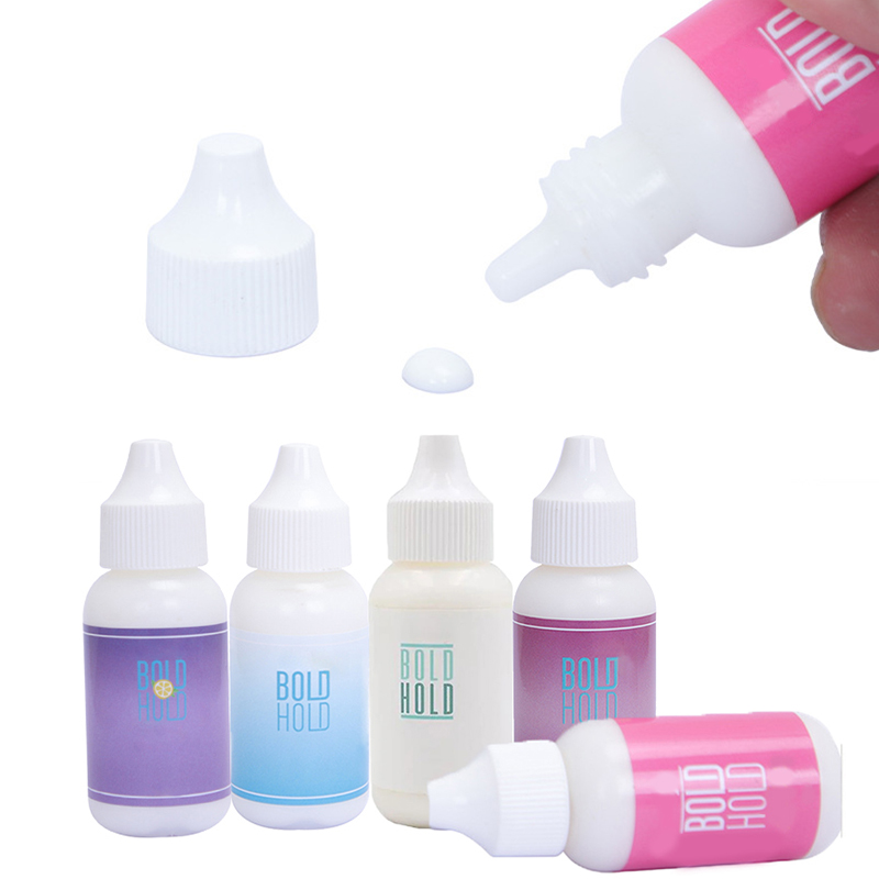 Adhésif pour perruque, colle en dentelle à tenue audacieuse pour perruques, adhésif de remplacement pour systèmes de toupet + bonnets de perruque HD, bonnets de bas