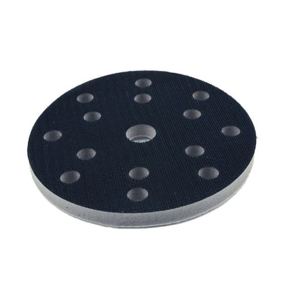 15 Gaten Zachte Spons Interface Pad 6 Inch 150 Mm Schuurpads Steunschijf Klittenband Schuurschijven Voor polijstmachine