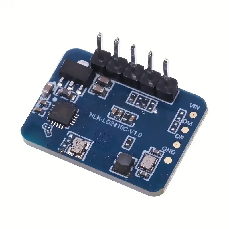 LD2410C 24GHz Human Presence Sensor FMCW Wave Radar Induction Module Body Heartbeat Detection Sensors High Accuracy