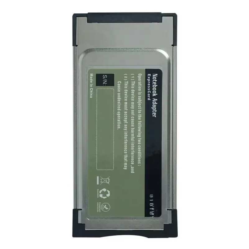 1PCS SD SDHX SDXC Card into Express Card SXS Card Adapter Expresscard Card reader Utral high speed 34mm high quality