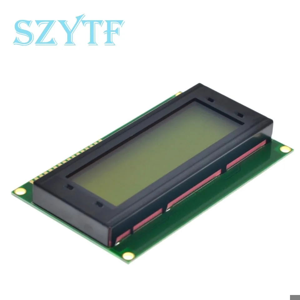 LCD2004 + I2C 2004 20x4 2004A niebieski/zielony ekran znak LCD/w IIC/I2C moduł adaptera interfejsu szeregowego dla arduino
