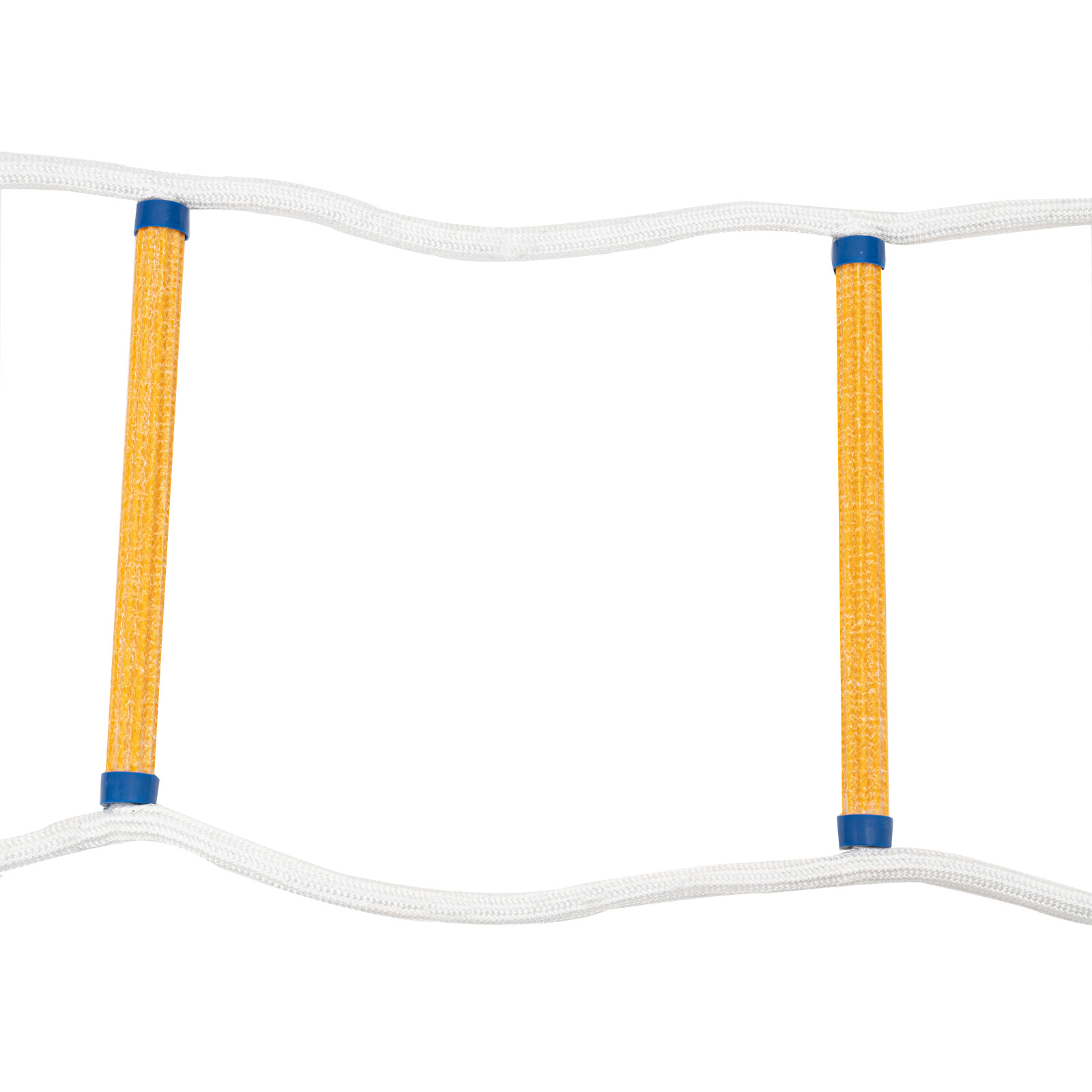 Échelles pliantes portables, corde d'échelle d'évacuation d'incendie avec pédales antidérapantes, capacité de charge de 39.37 pieds, 200kg/440lb