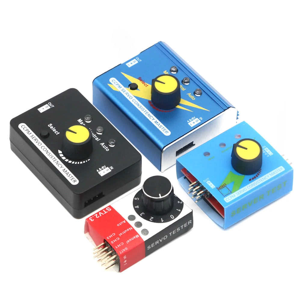 เครื่องทดสอบเซอร์โวดิจิตอล / เครื่องทดสอบความสม่ําเสมอ ESC การวัดเกียร์พวงมาลัยสําหรับ FPV RC เฮลิคอปเตอร์เครื่องบินรถเครื่องทดสอบเซอร์โวเครื่องมือ