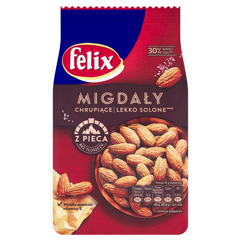 Felix Migdały chrupiące lekko solone 180 g