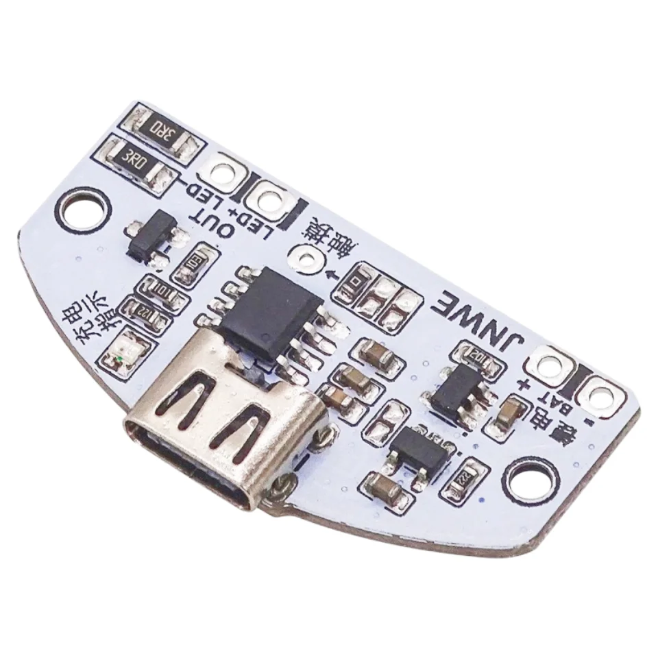 1 pz tipo-C circuito lampada da tavolo ricarica USB tre ingranaggi dimmer continuo led touch piccolo modulo di controllo lampada notturna