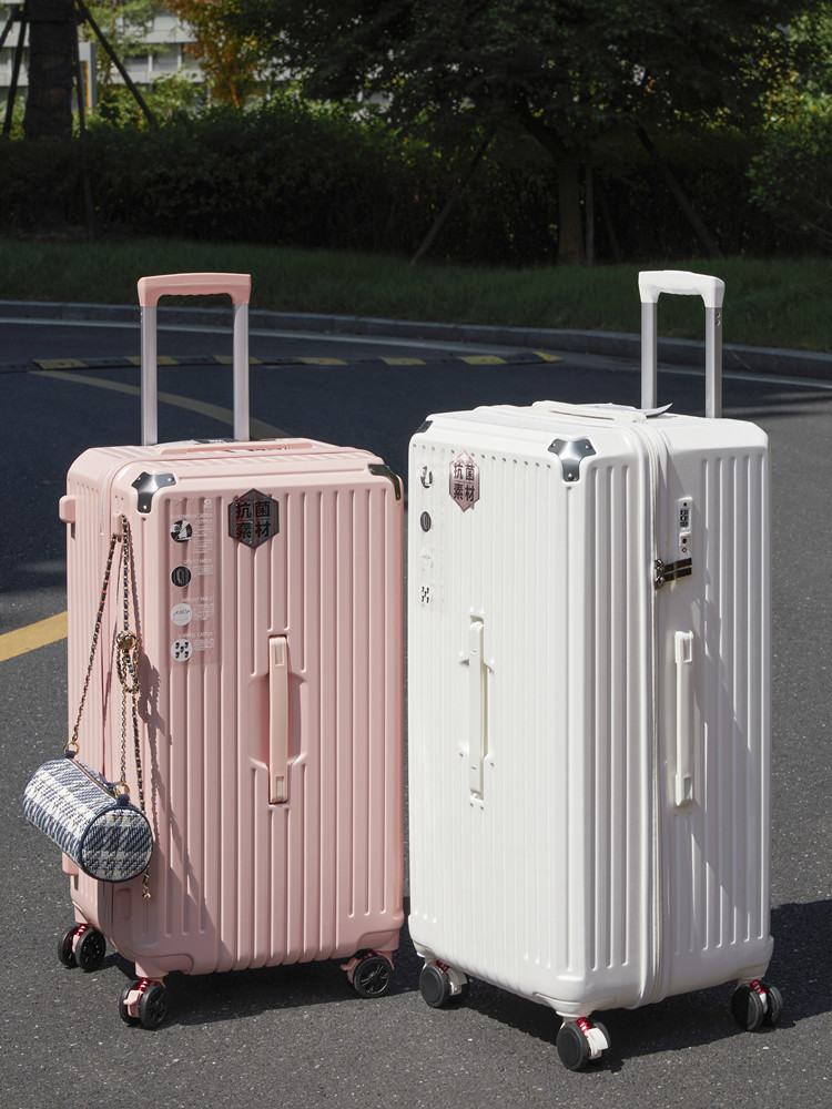 厚みのある PC 大容量旅行スーツケース 5 輪ユニバーサルホイール男性と女性のための 28 インチ 30 インチパスワードボックス