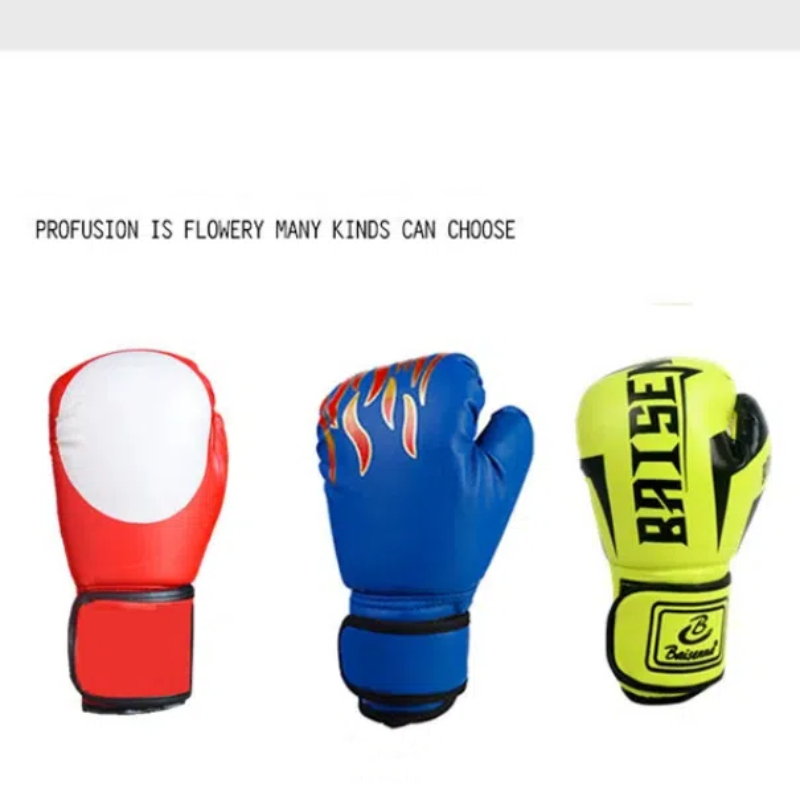 Guante de boxeo para niños, guante protector de Kickboxing para niños, entrenamiento de boxeo, suministros deportivos Sanda, guantes de boxeo para niños