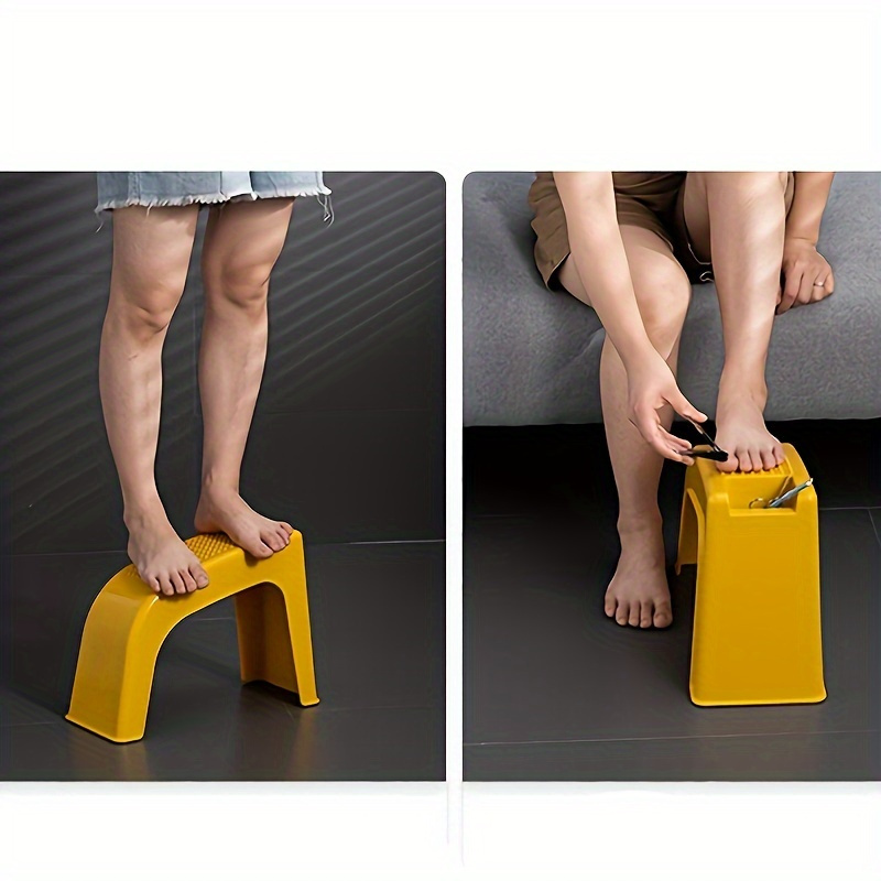 1 piece nail art foot stool manicure pedicure stool beauty pedicure nail clipper foot stool storage