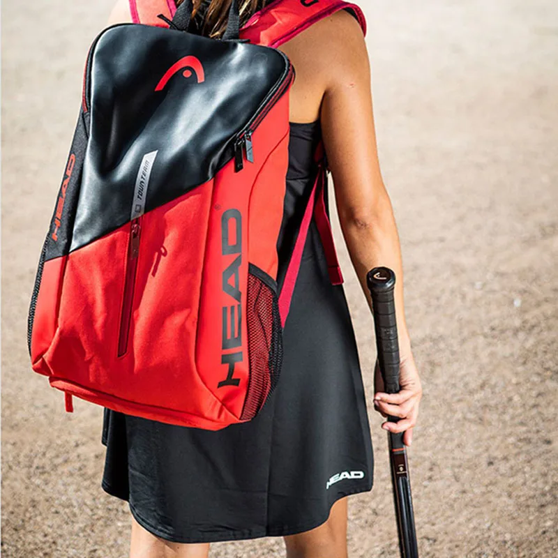 Head Tour Team Series Mochila De Tênis Com Compartimento De Sapato, Raquete De Grande Capacidade, Saco De Raquetes De Quarto