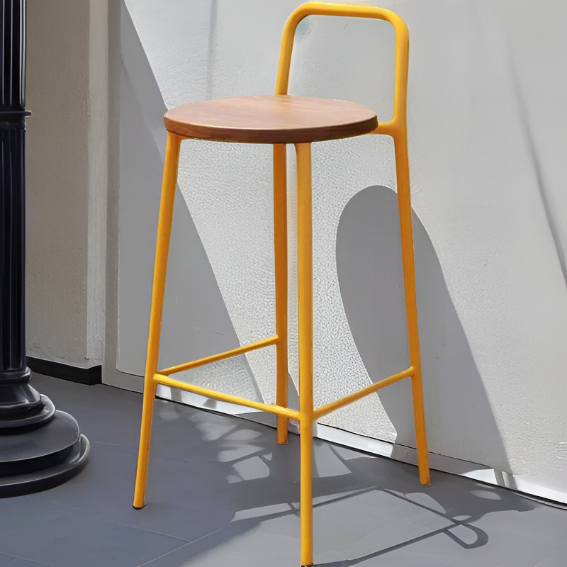 Kommerzielle Küche Barhocker Stuhl Zurück Ausverkauf Frühstück Günstige Barhocker Nordic Moderne Grüne Banqueta High-End-Möbel