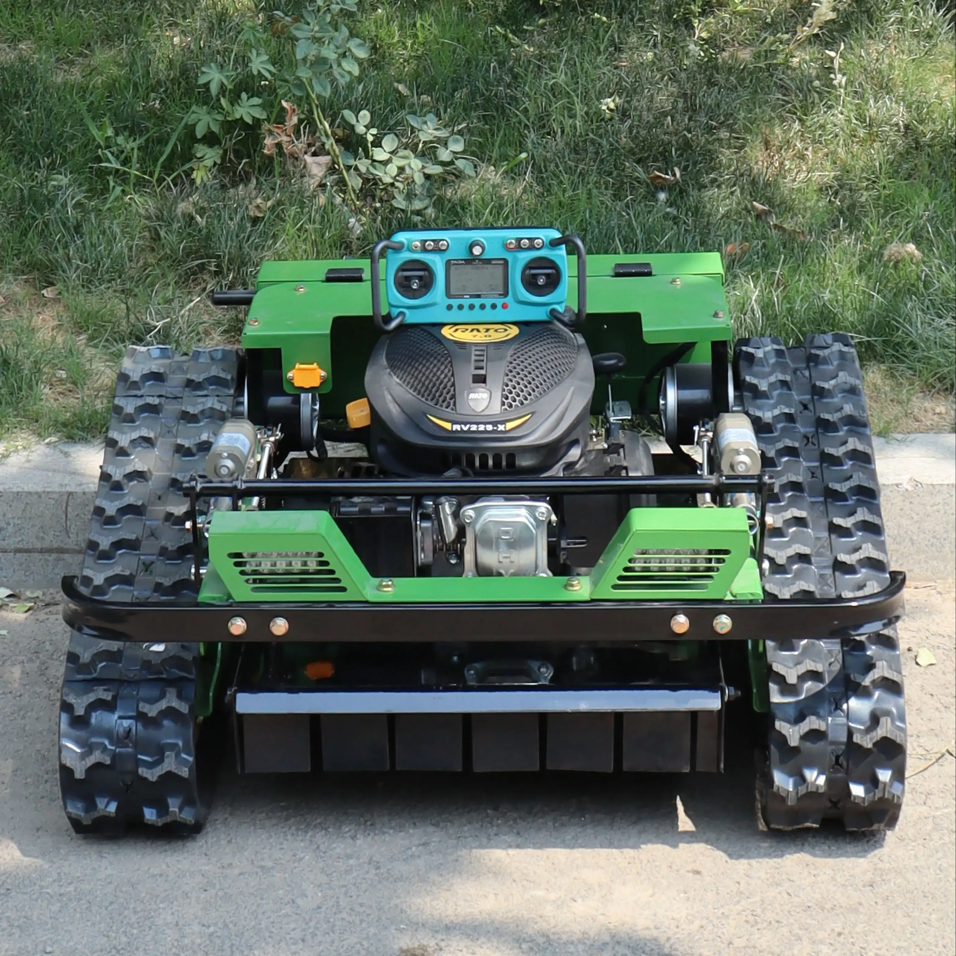ZONAWELL langlebiger, intelligenter Rasenmäher mit Fernbedienung, Raupenmotor mit hoher Leistung, unverzichtbares Werkzeug zum Mähen im Frühling und Sommer