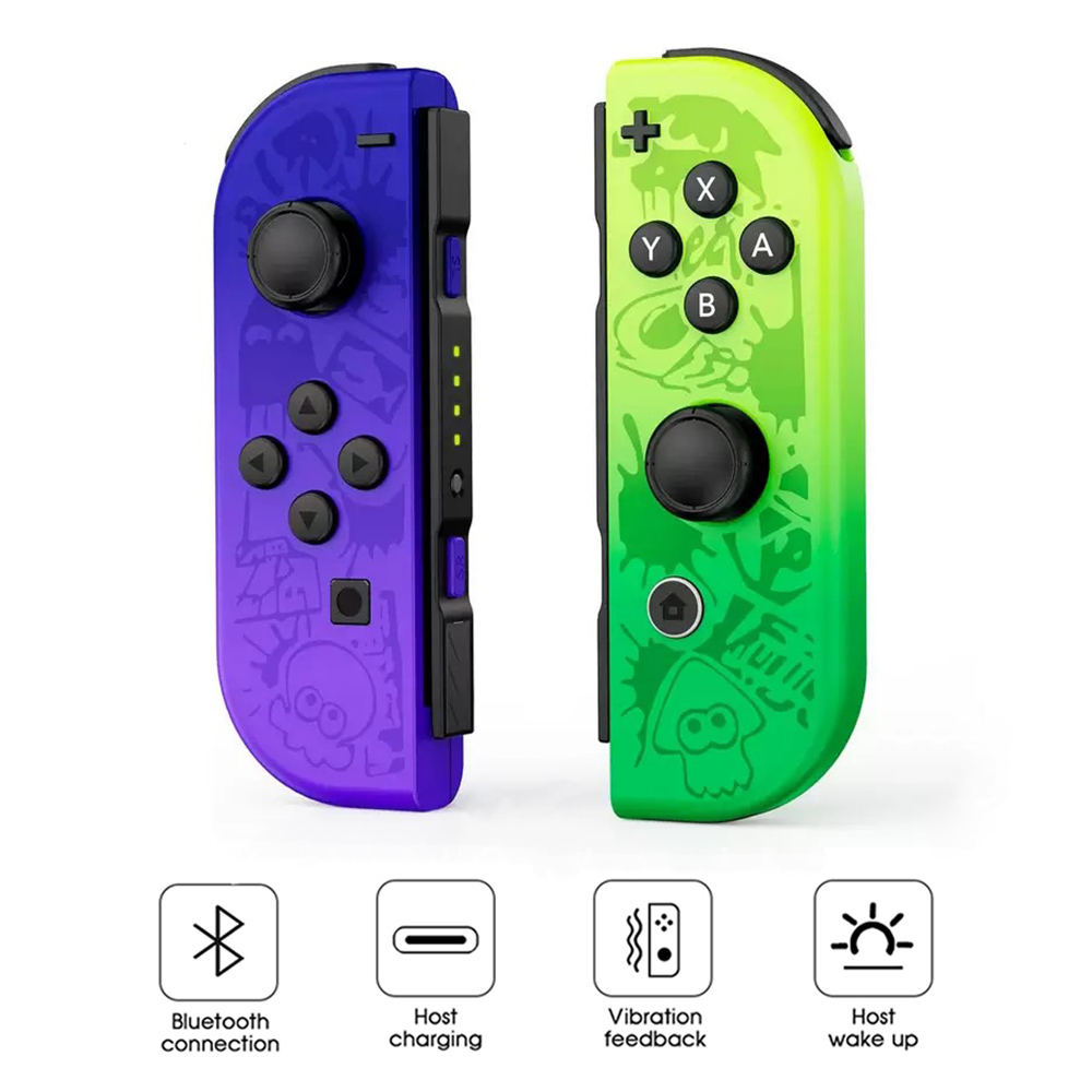 2025 novo para joycons gamepad para interruptor bluetooth controlador sem fio joystick com consoles de videogame cubo