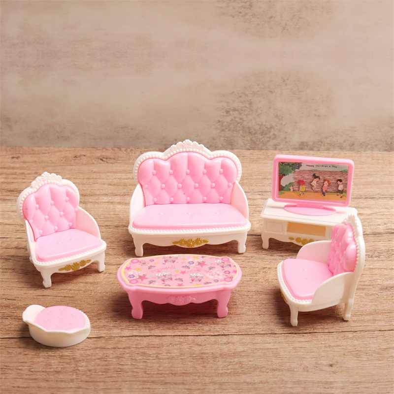 1:12 ミニチュアホーム家具セット、寝室、リビングルーム、キッチン、バスルーム用の人形アクセサリー、ドールハウスアクセサリー、ギフト