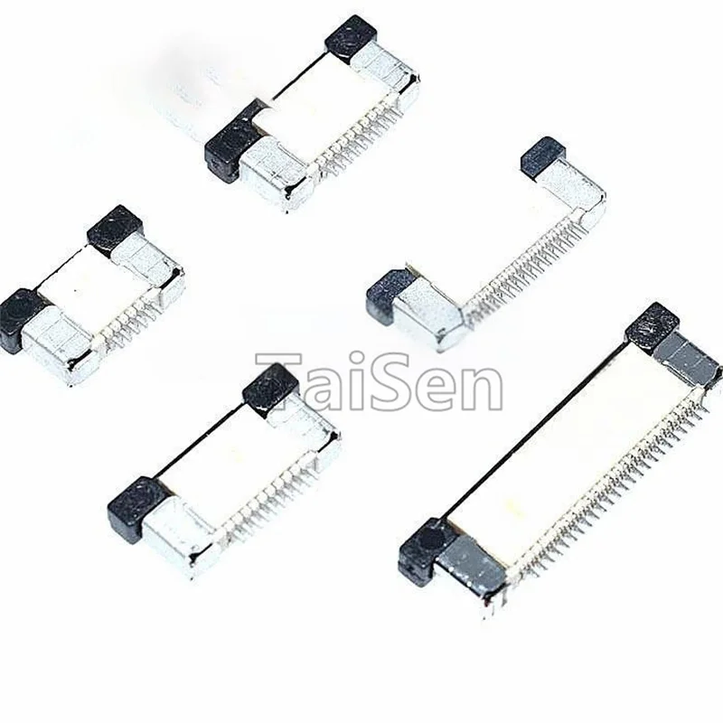 10 PZ Connettore FPC Passo 0,5 MM 40P Flip-Top Contatto Inferiore 8/10/14/20/24/26/28/30/45/50/54P