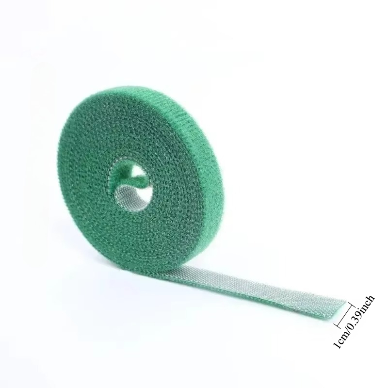 Nylon Plant Bandage Tie Herbruikbare Plant Hook Loop Ties Groene Sluiting Tape Bamboe Riet Wrap Ondersteuning Huis Tuin Accessoires
