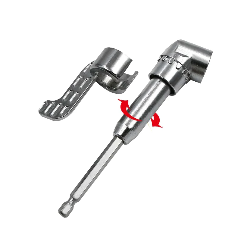 105 graden haakse booradapter flexibele asverlengbit voor schroevendraaier handgereedschap magnetische bitdop boormachine