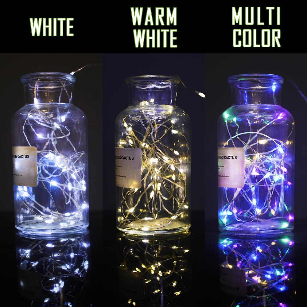 화환 거리 크리스마스 LED 스트링 조명, 정원 나무 웨딩 파티 장식, 야외 요정 조명, 10 미터, 50 미터, 100 미터, 200 미터