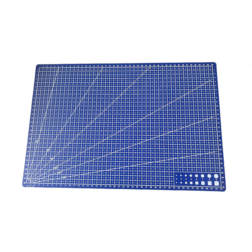 Extra Large Cutting Board Non-Slip Workbench Mat with Measurement Grid Ideal for Sewing Leather Engraving and Fabric Cutting