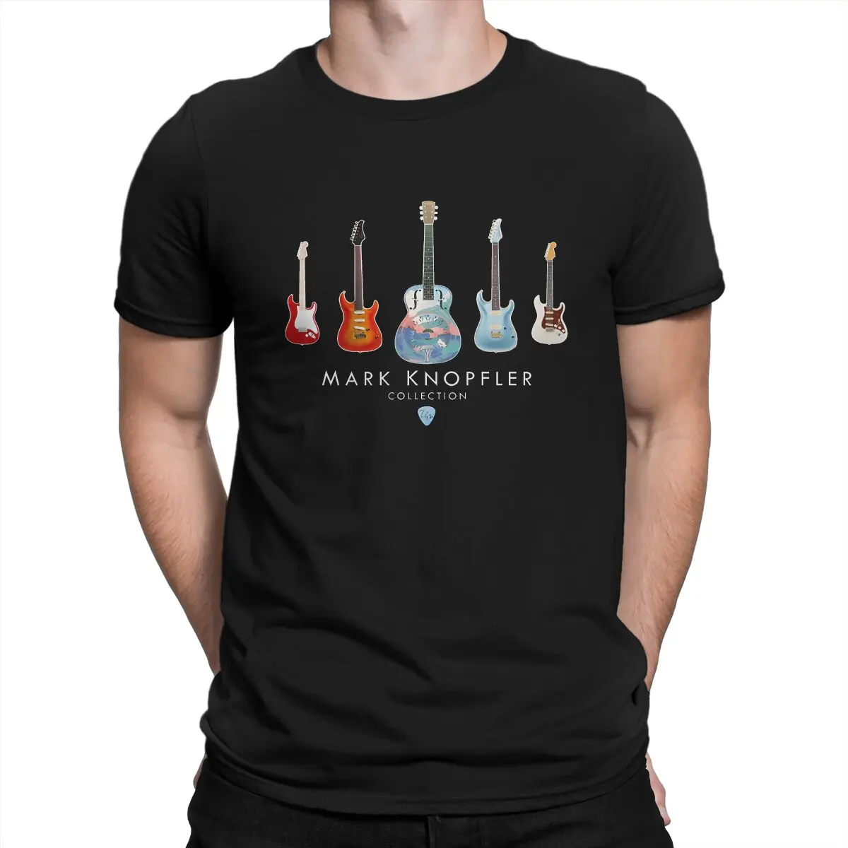 Kaus katun hadiah khas baju atasan tidak kembali US Band kreatif TShirt untuk pria penggemar leher bulat mode kelas berat murni