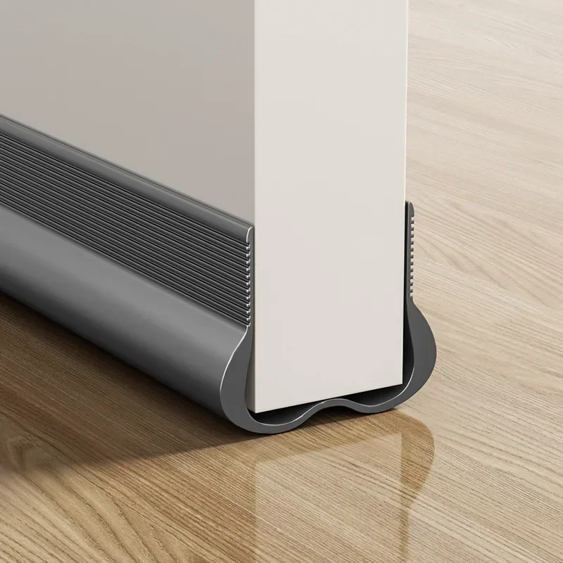Bande d'étanchéité Flexible en PVC pour bas de porte, bouchon de tirage sous la porte, bande d'étanchéité, joint anti-odeur, bande d'étanchéité, protection contre les tirage