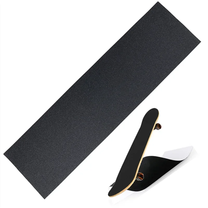 82X21cm Professionelles rutschfestes schwarzes Skateboard-Deck-Schleifpapier-Griffband für Skating-Board Longboarding Skateboard-Zubehör