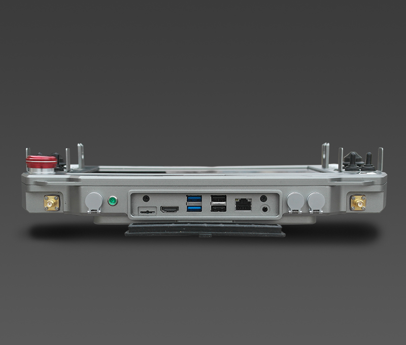 Long Range Communication GCS HD 10.1" LCD Screen Displays Integrated Remote Monitoring System Mesh Internet