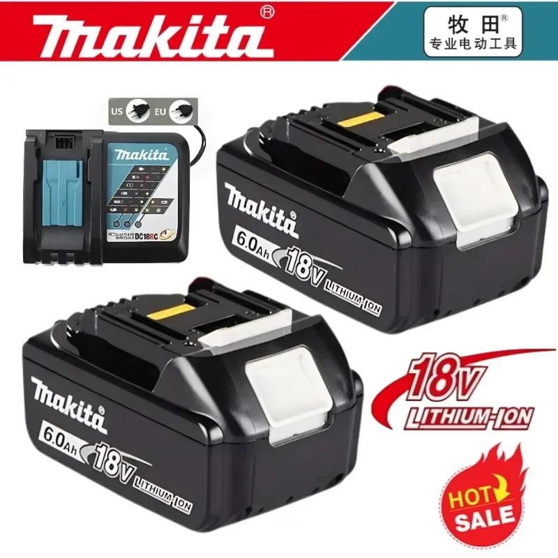 100% подлинный/оригинальный аккумулятор Makita 18 В 6,0 Ач для инструментов Makita bl1850b BL1850 bl1860 bl 1860 bl1830 bl1815 bl1840 LXT400