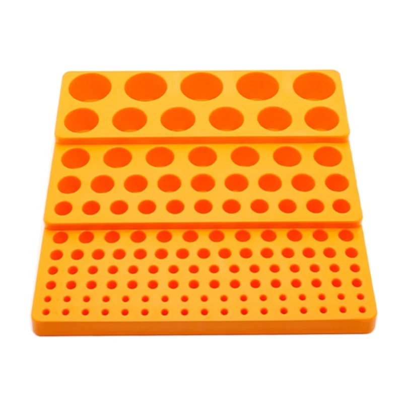 Hộp lưu trữ mũi khoan Dao phay Bộ hoàn thiện mũi khoan Hộp đựng 131 lỗ M4YD