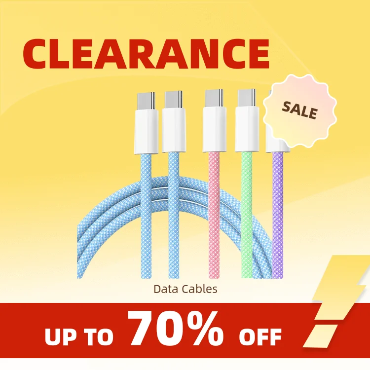 Clearance_PD 60 W USB C auf Typ C Farbkabel Schnellladung für Apple iPhone 15 Pro Huawei Xiaomi Samsung Typ C Webkabel Ac