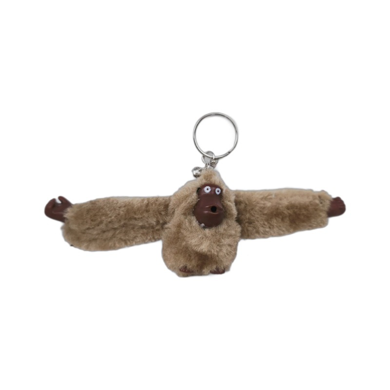 Portachiavi carino scimmia Kipling peluche scimmia orangutan portachiavi uomo donna borsa auto gingillo gioielli regali per bambole festa di nozze