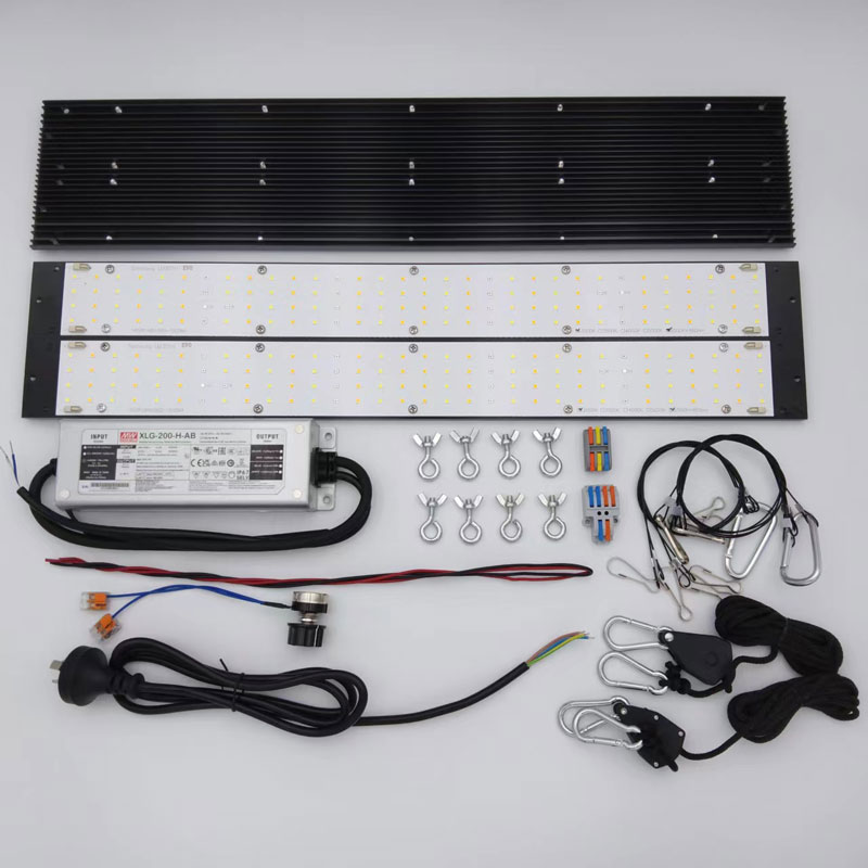 LM30H EVO Led Quantum Bar Samsung Licht 200/240W Komplettset mit MW-Treiber 3000-5000K 660nm UV IR Wachstumslampe Pflanzung Innenbereich