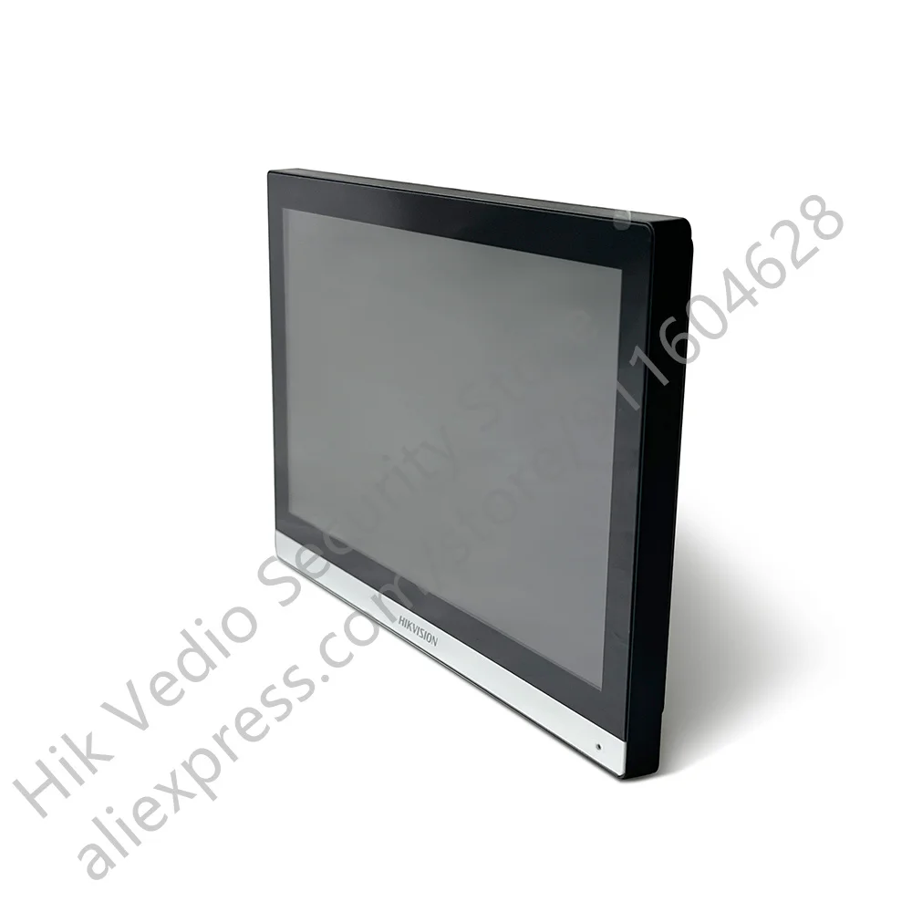 Hikvision video-intercom IP-gebaseerd binnenstation DS-KH6350-WTE1 7-inch IPS touchscreen standaard POE WIFI draadloze monitor