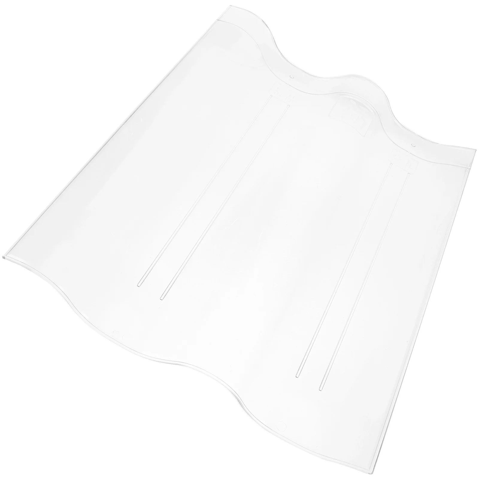 Painel de teto de estufa transparente, painel ondulado acrílico para sala de sol, suporte de plantas, durável, material de telhado ao ar livre, dossel de jardim