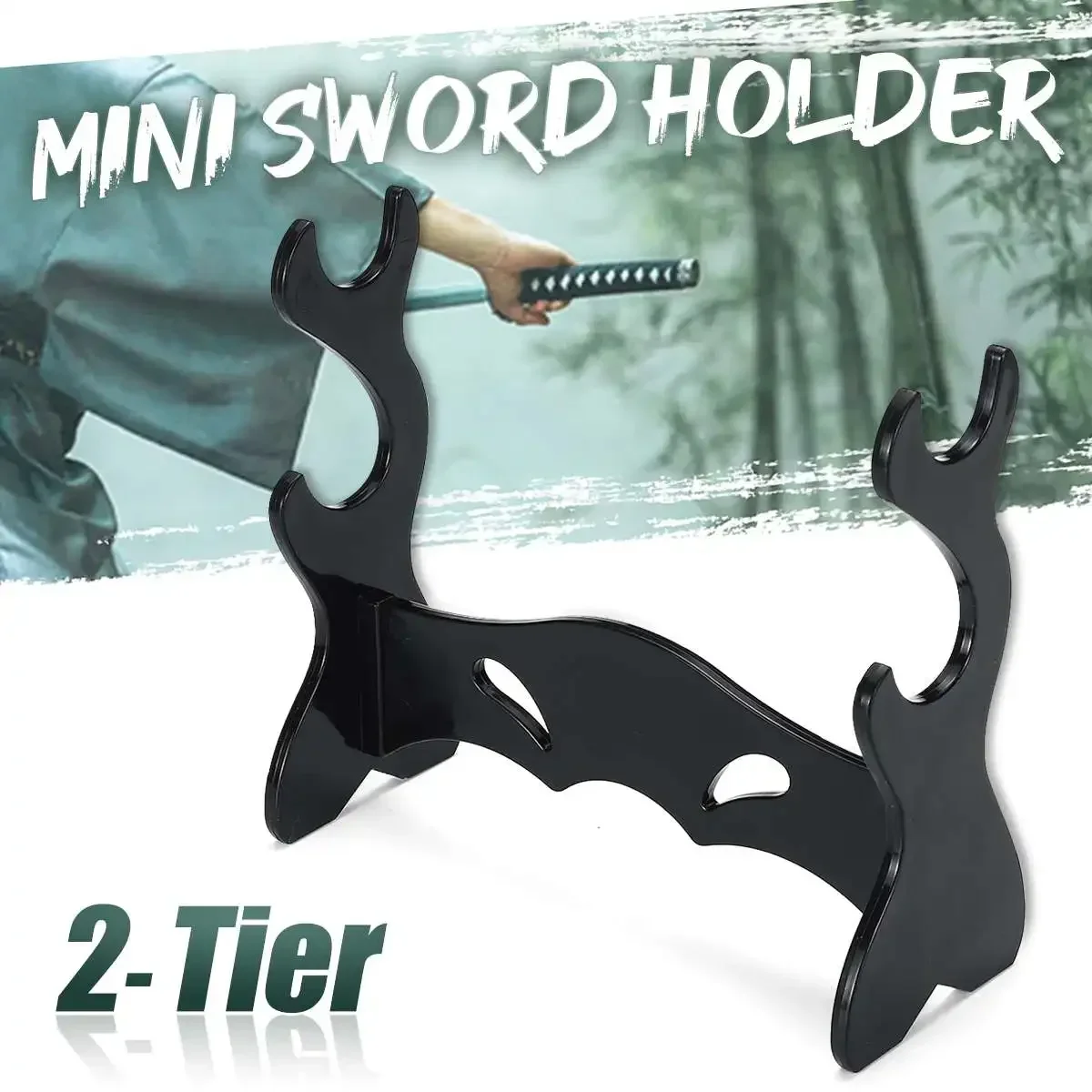Anime Weapon Bracket DIY Displays Stand Model Gun Knife Samurai Sword Katana Holder Universal Frame Game Tool Box Gift Boy Toys