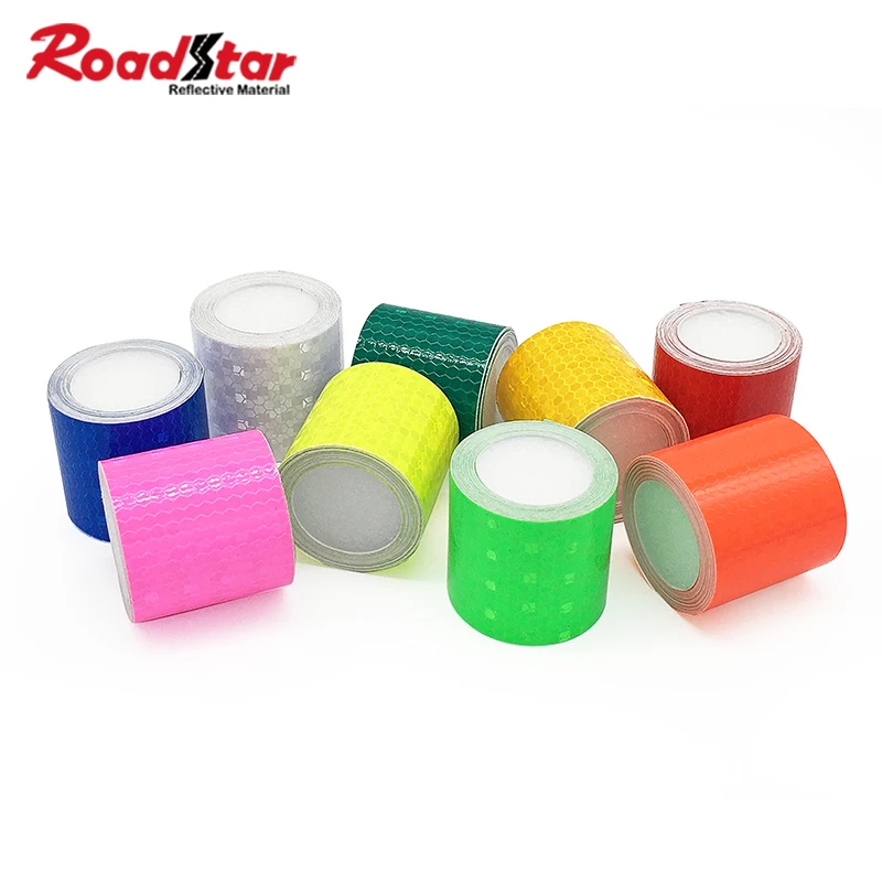 50Mm X 5M Băng Keo Phản Quang Dán Kiểu Dáng Xe Cho Ô Tô An Toàn Chất Liệu Xe Tải Xe Máy Đi Xe Đạp