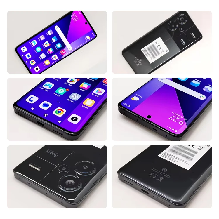 Xiaomi Redmi Note 13 Pro Plus 5G Versione globale 256 GB/512 GB MediaTek Dimensity 7200-Ultra 6,67'' Display 3D curvo 1,5 K 120 Hz, 1