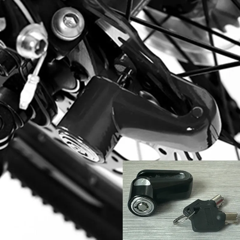 オートバイロックセキュリティ盗難防止自転車バイクオートバイディスクブレーキロック盗難防止スクーター安全バイクロック