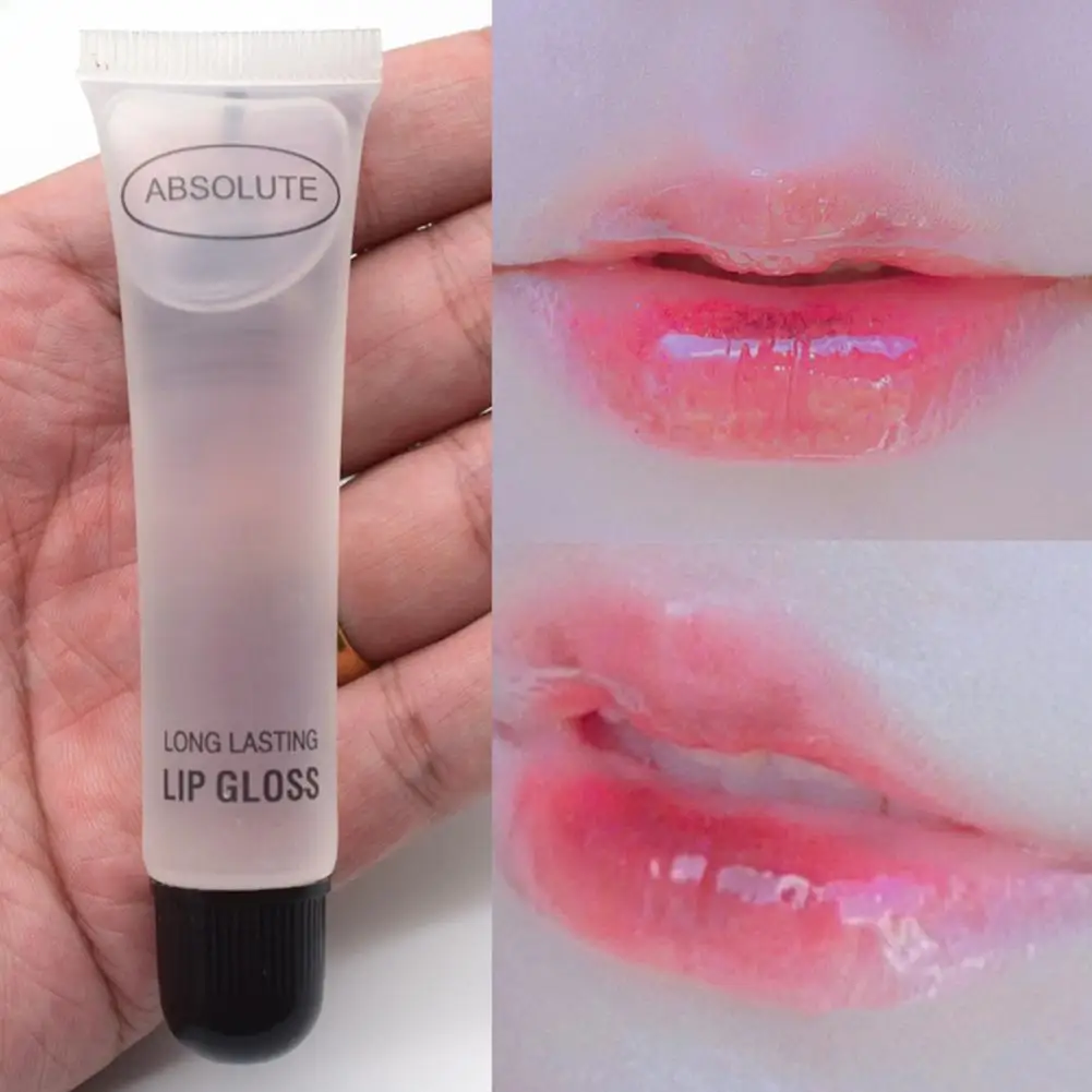 Brillo de labios hidratante de larga duración, brillo de labios Sexy, volumen transparente, Base de brillo de labios transparente, 5 piezas por lote