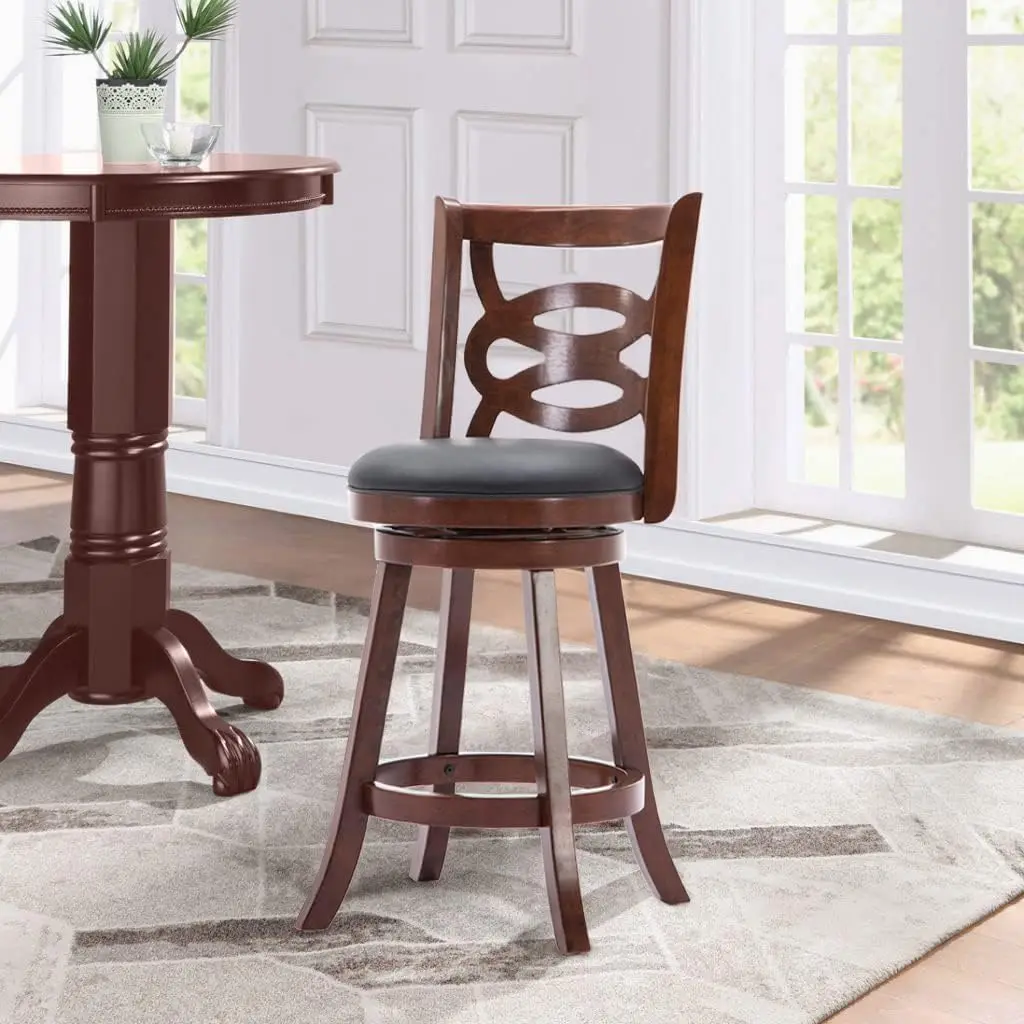 24"" Seina Counter Stool [Cherry]