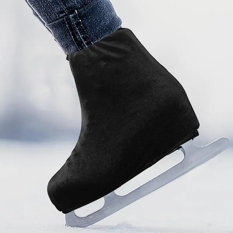 Patines de hielo artísticos, cubiertas protectoras para botas, chanclos, botas para patines, rendimiento listo para patinaje artístico