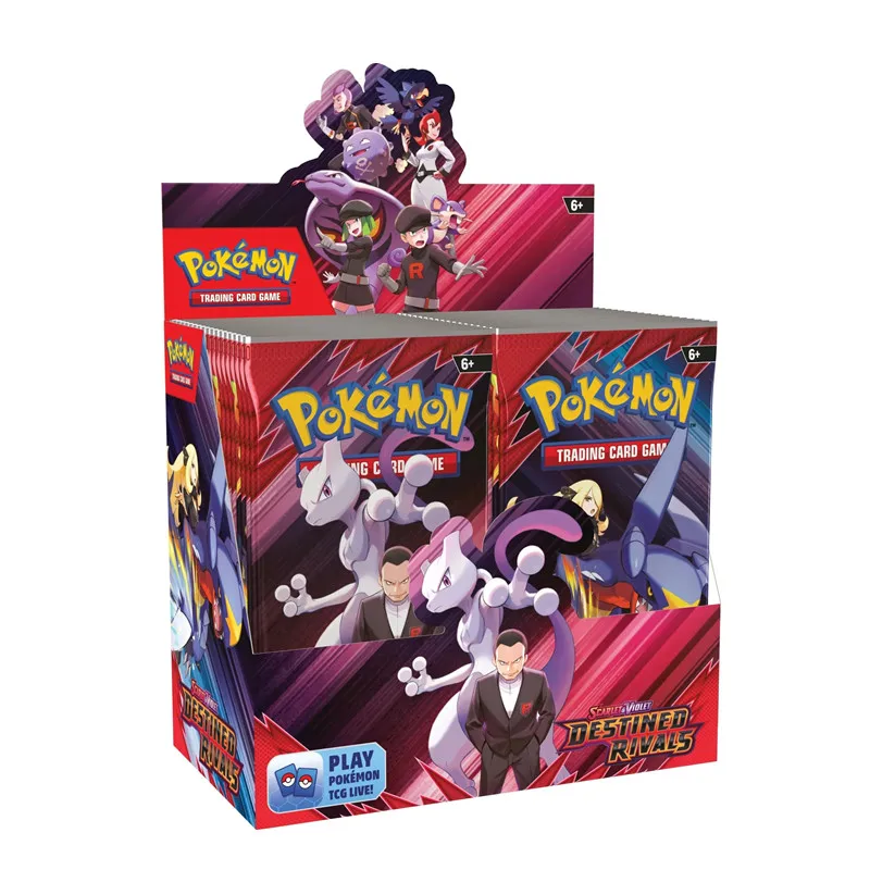 360 Stück Pokemon Destined Rivals Prismatic Evolutions Karte Stellar Crown 151 Ultra Prism English Booster Battle Transaction Card