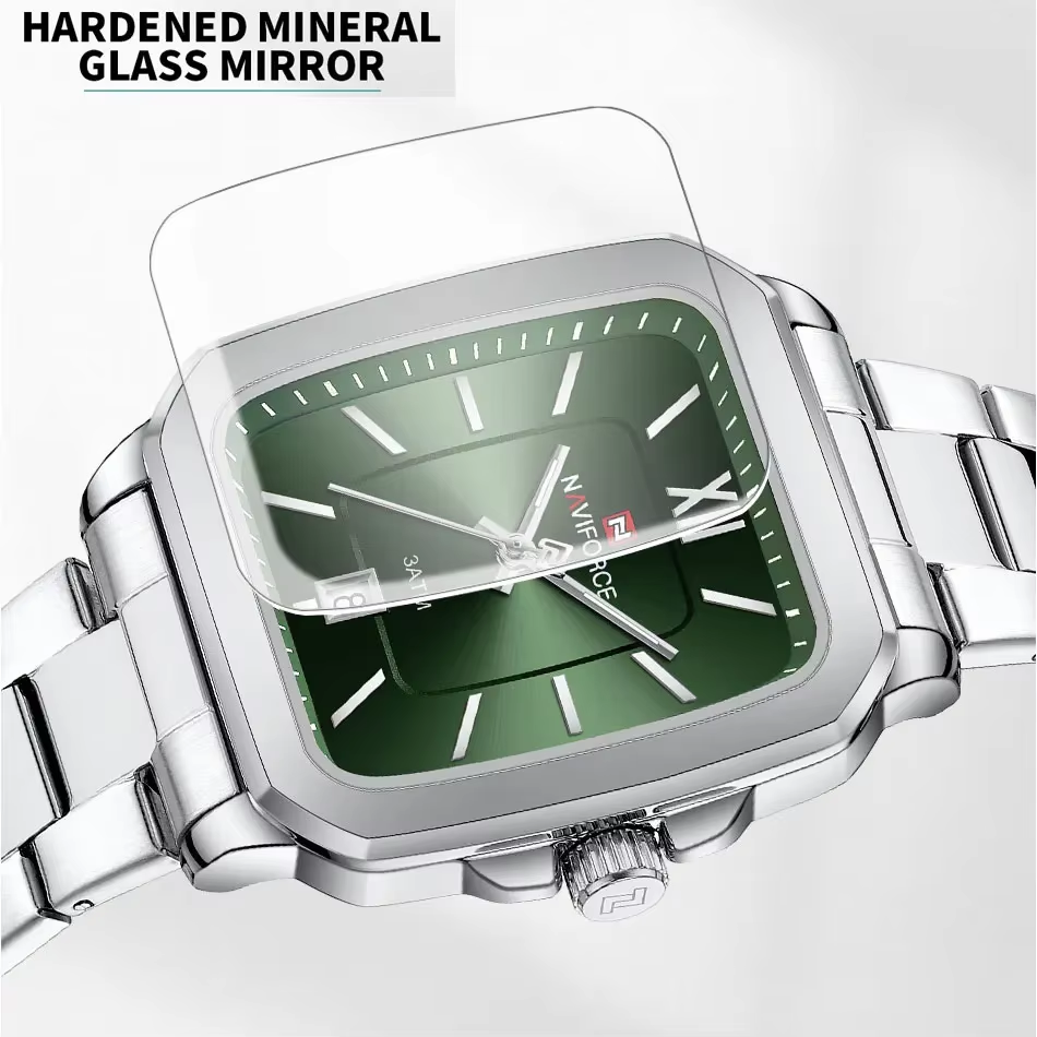 NAVIFORCE reloj de pareja de marca de lujo reloj de cuarzo resistente al agua moda calendario Simple fecha reloj inoxidable mujeres hombres regalo de amante