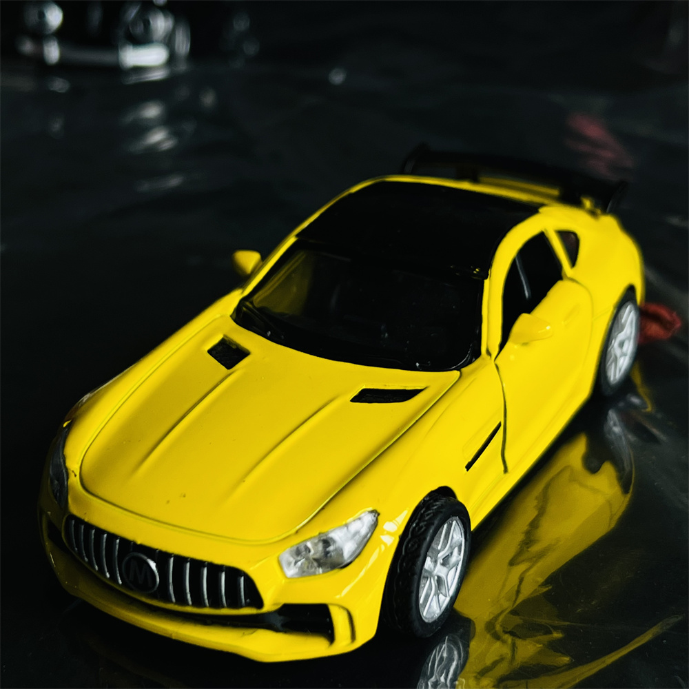 Super carro esportivo simulação liga modelo, brinquedo de carro esportivo infantil, modelo de carro menino, enfeite do bolo