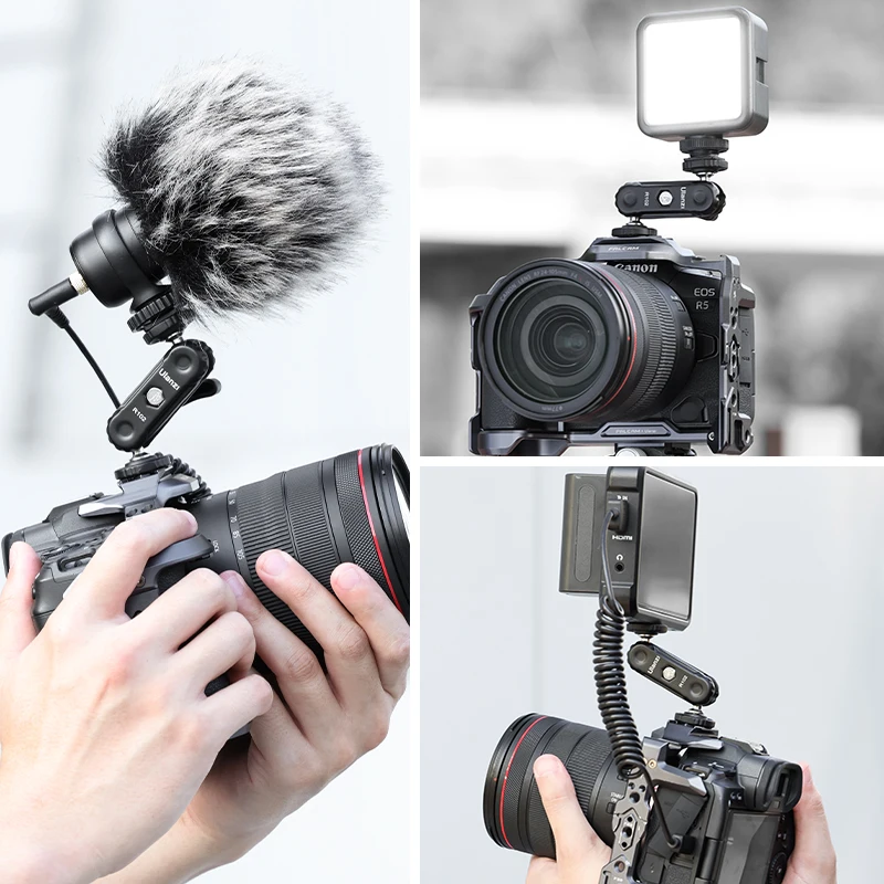 Ulanzi r102 Metall Doppel kugel köpfe magischer Arm mit 360 ° 1/4''Schraube verlängern Halterung für DSLR-Kamera Monitor Video Mikrofon Stativ