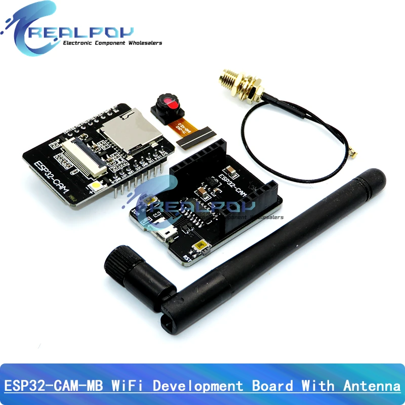 ESP32-CAM WiFi модуль 2,4G антенна ESP32 последовательный порт к WiFi ESP32 CAM макетная плата 5 В Bluetooth с модулем камеры OV2640 DIY