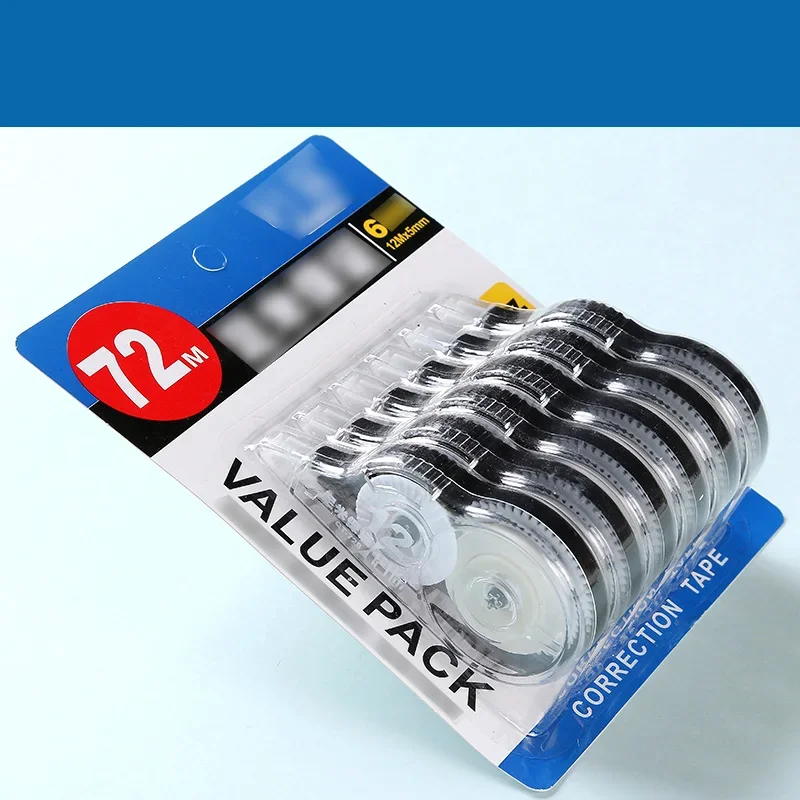 6*12m Large Capacity Ribbon Correction Express Privacy Protection Belt Real Office Stationery Student Stationery School Stat