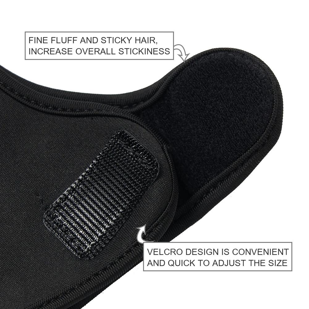 Protector de tiro con arco, guantes de neopreno para tiro con la yema del dedo, antideslizantes, transpirables, Protector de dedos para caza de 3 dedos, accesorio de caza