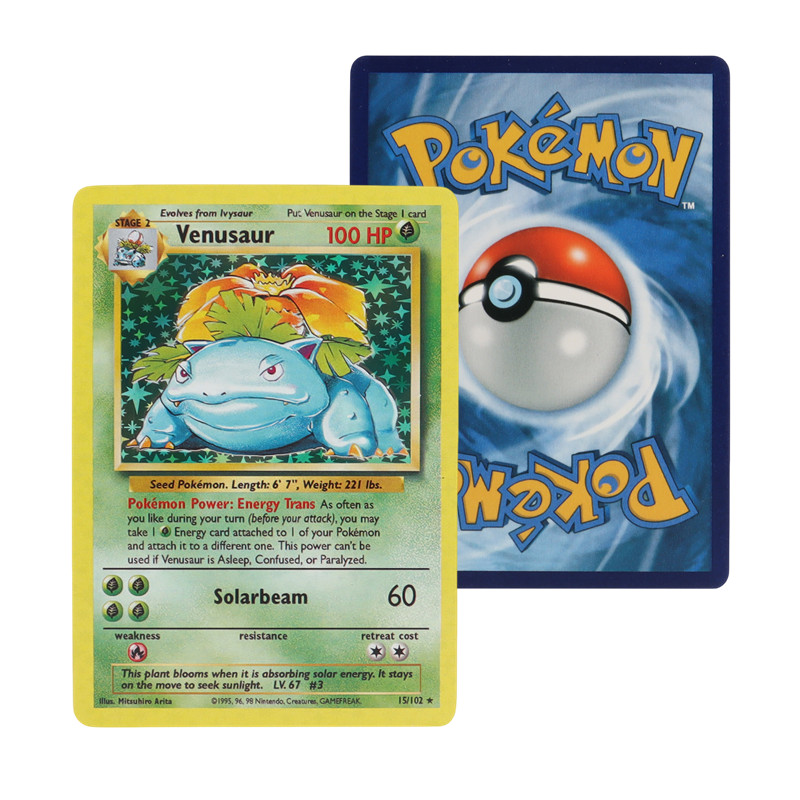151 Stück 1996 erste Generation Pokémon-Karte Charizard Pikachu Mewtwo Blastoise Sammelkartenspielzeug Englische Version Französische Version