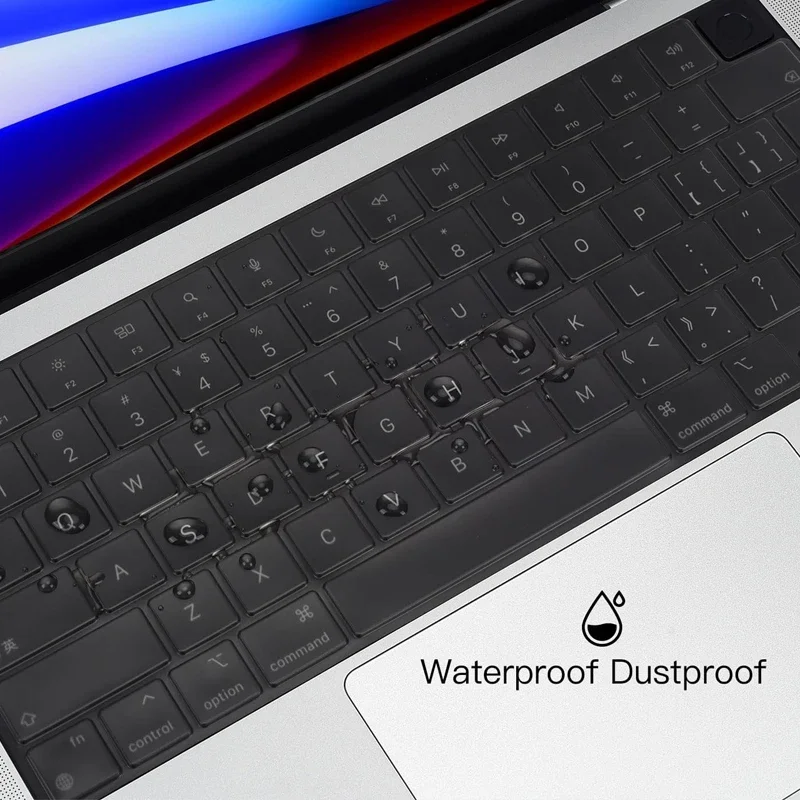 プレミアムキーボードカバー MacBook Air 15 A2941 13.6 A2681 Pro 14 16 インチ A2442 A2779 A2918 A2485 A2780 M3 M2 M1 プロテクタースキン