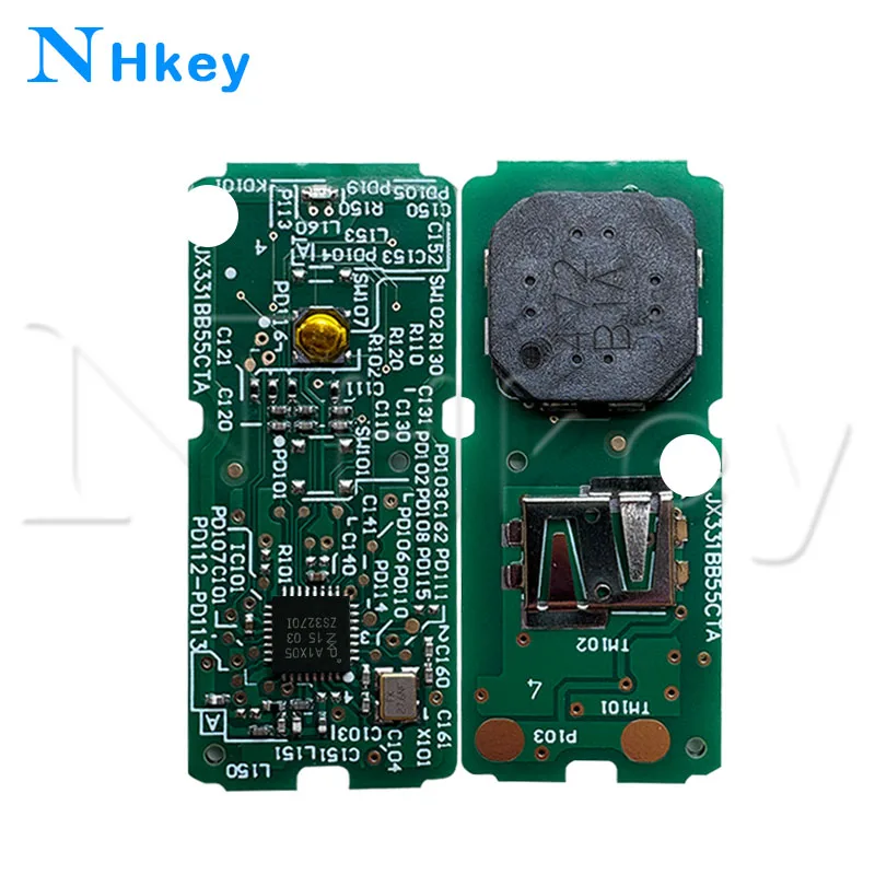 Оригинальный ключ NH для Yamaha NVX NVX155 XMAX XMAX300 QBIX AEROX JAUNS, мотоциклетный скутер, чип ID49 433,92 МГц